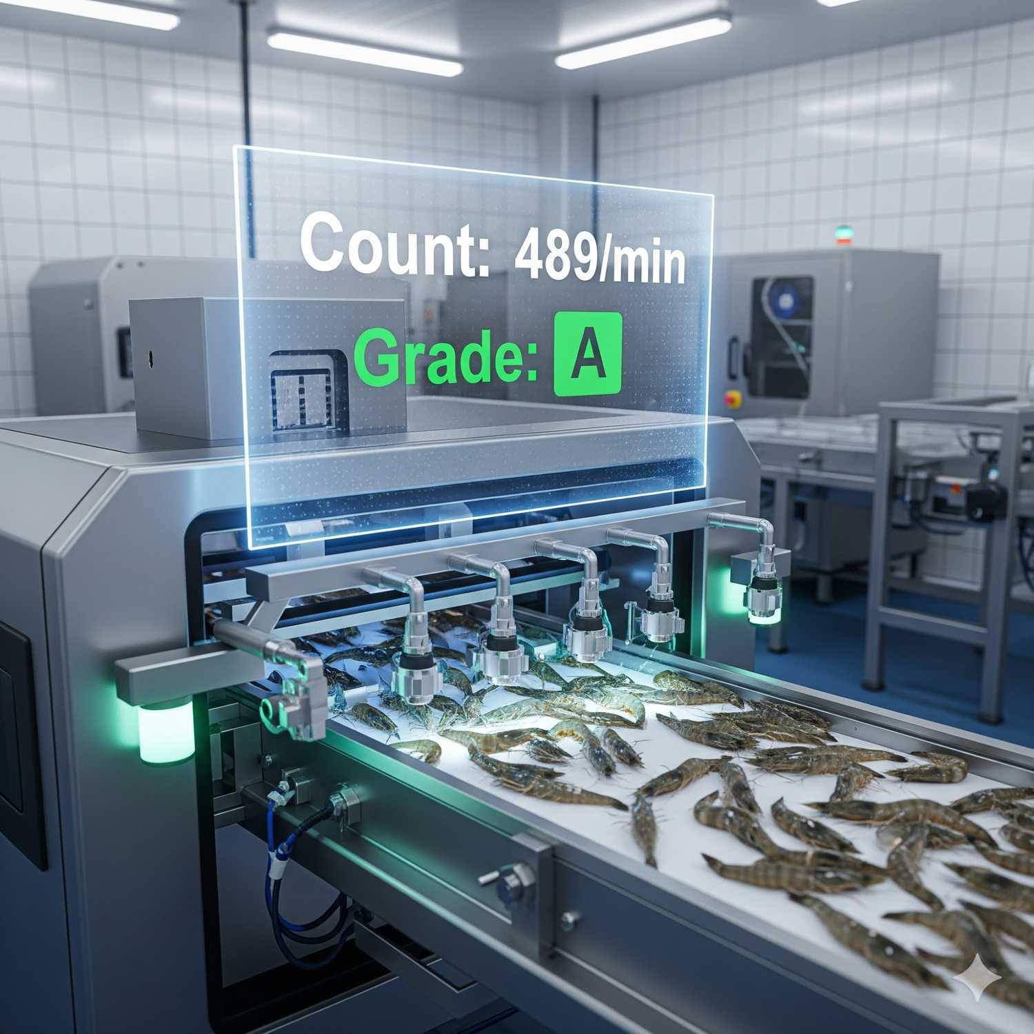 Automated Shrimp Counting & Grading System