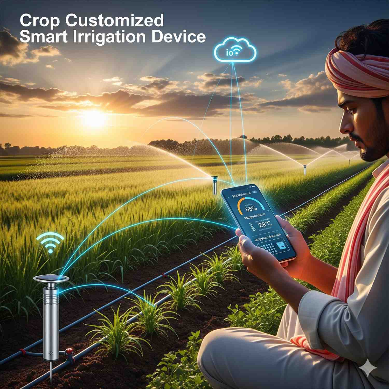 Crop Customized Smart Irrigation Device