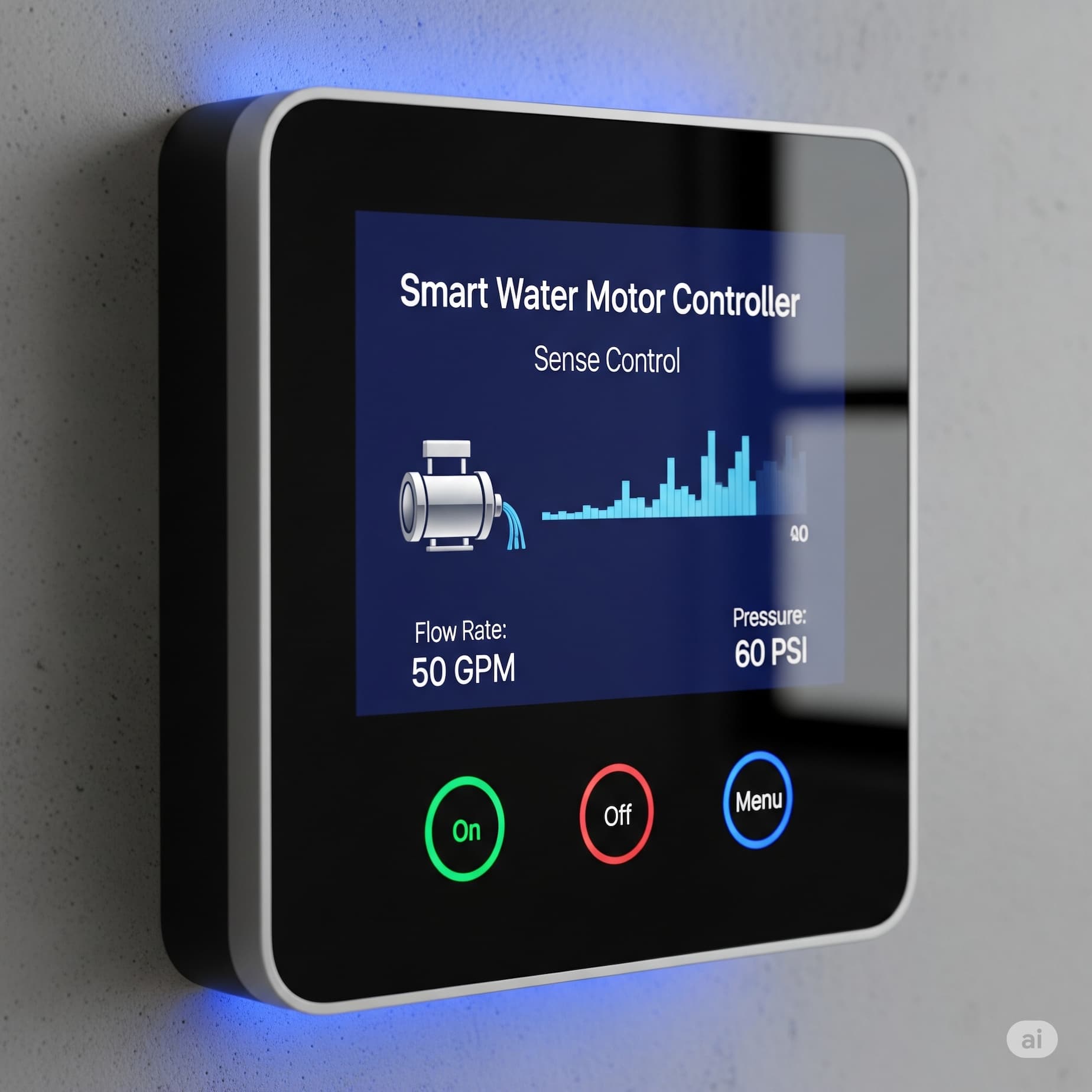 Smart Water Motor Controller – Sense Control